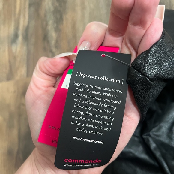 Commando Black Cropped Pants - Picture 6 of 9